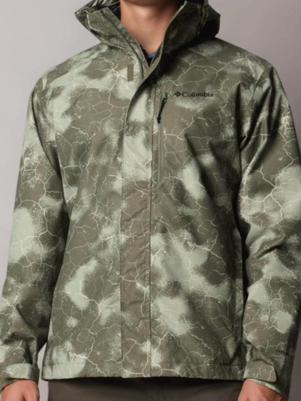 Columbia Omni-Tech Abstract Print Rain Jacket XL